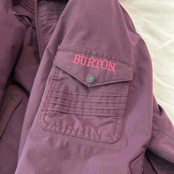 BURTON‎ Y2K Snowboard Ski Snow Jacket Coat Purple Pink S - Picture 11 of 16